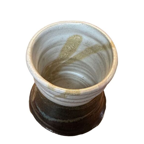 Handmade pottery coffee tea mug 8 oz - Picture 2 of 5